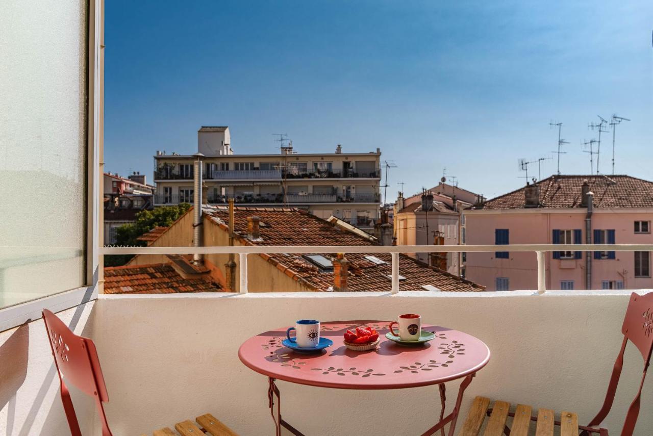 Appt Lumineux Et Spacieux Au Coeur De Cannes Bagian luar foto